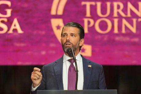 Donald Trump Jr, Donald Tramp junior, Čarli Kirk sahrana