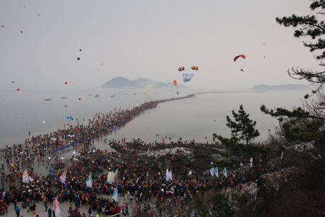 Jindo Sea Parting festival Jindo Sea Parting festival