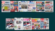 NASLOVNE STRANE SUTRAŠNJIH NOVINA: Prelistavanje štampe za ponedeljak, 22. septembar 2025. godine