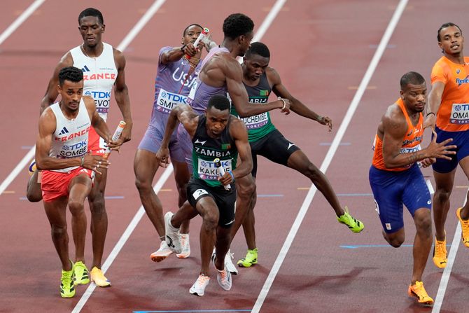 SAD Štafeta 4 x 400, Svetsko prvenstvo u atletici Tokio 2025