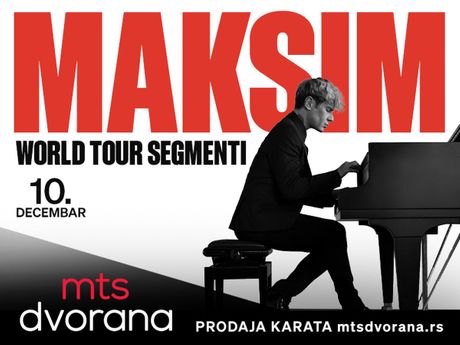 MAKSIM Mrvica 10.12. MTS Dvorana MAKSIM Mrvica 10.12. MTS Dvorana