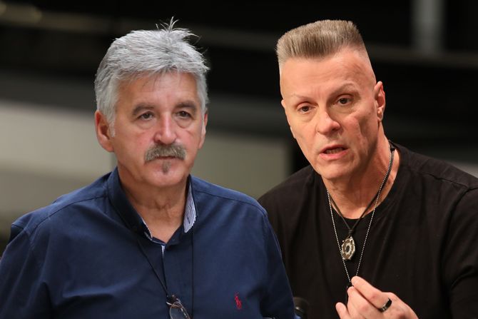 Dragan Stojković Bosanac i Đorđe David Dragan Stojković Bosanac i Đorđe David