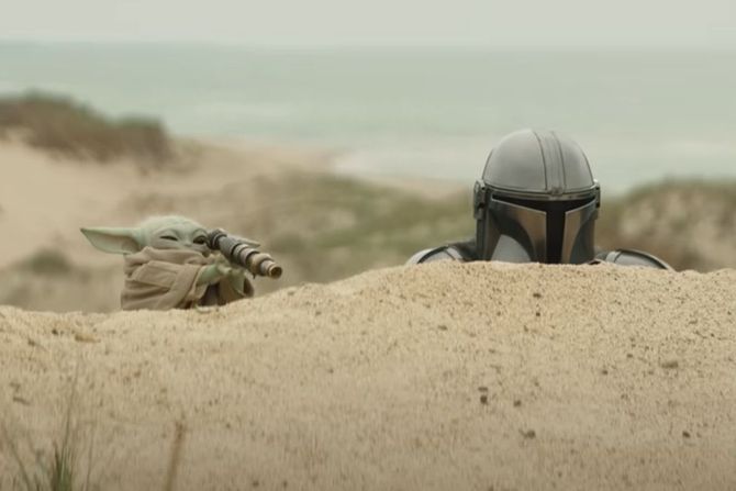 The Mandalorian and Grogu