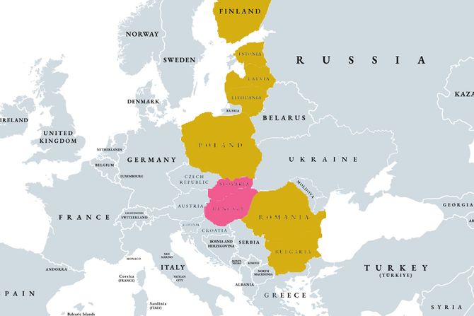 Evropa, Mapa