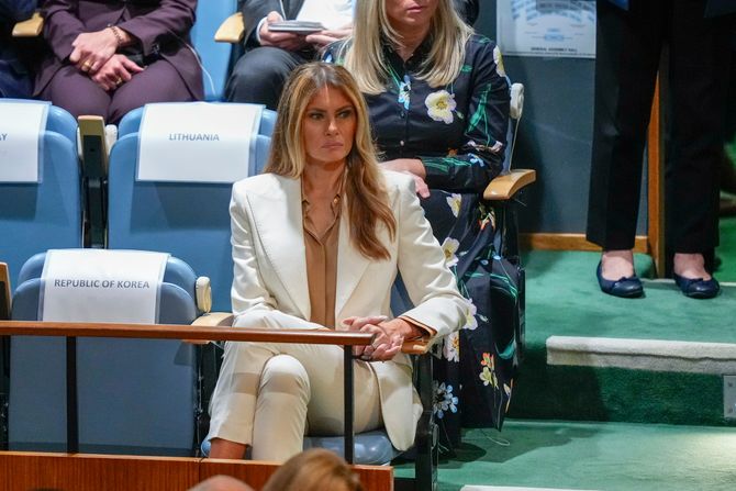 Melanija Tramp Generalna skupština Ujedinjenih nacija