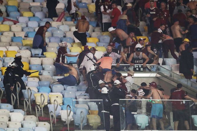 Tuča Fluminense - Lanus