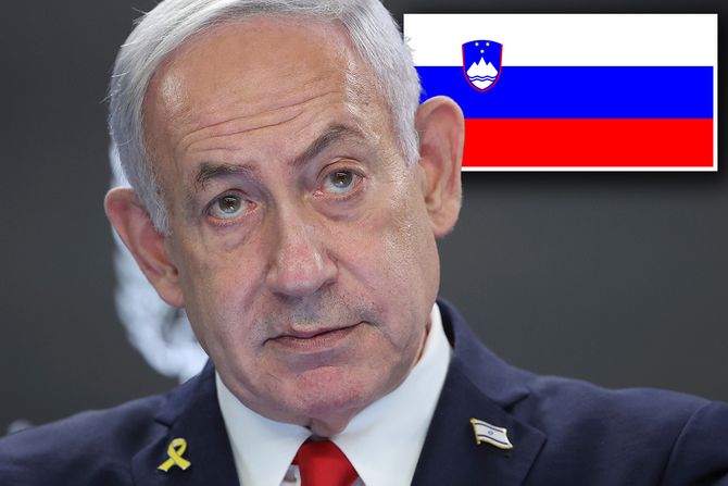 Benjamin Netanjahu, ZASTAVA SLOVENIJE