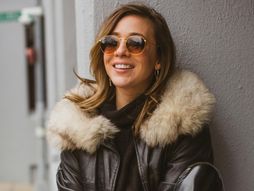 devojka, jakna, zima,