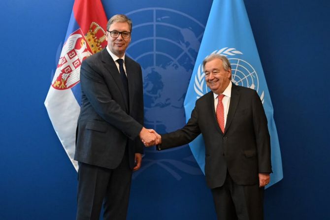 Aleksandar Vučić Antonio Gutereš Ujedinjene nacije UN