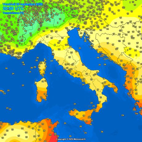 Trenutne temperature vazduha Trenutne temperature vazduha