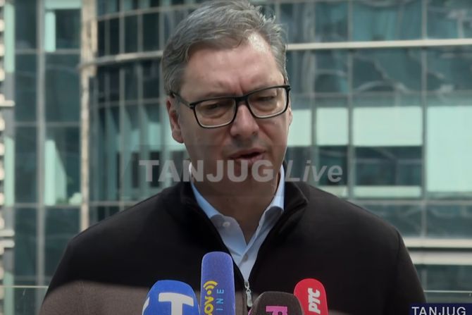 Aleksandar Vučić live Njujork