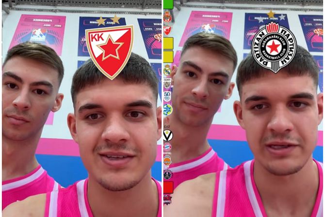 KK Partizan, KK Crvena zvezda, Mega, Andrej Mušicki, Lazar Gačić