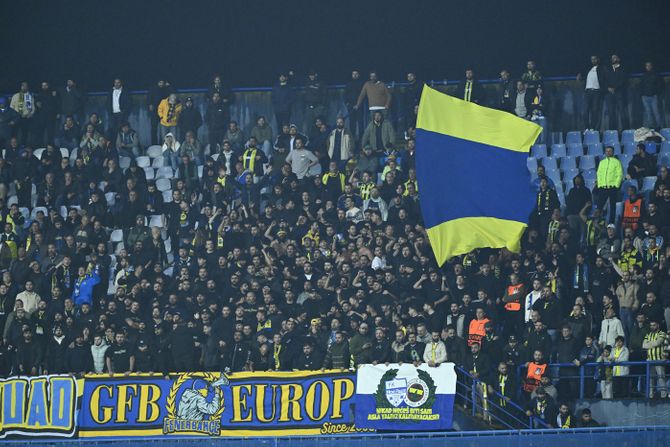 FK Fenerbahče - FK Dinamo Zagreb, navijači