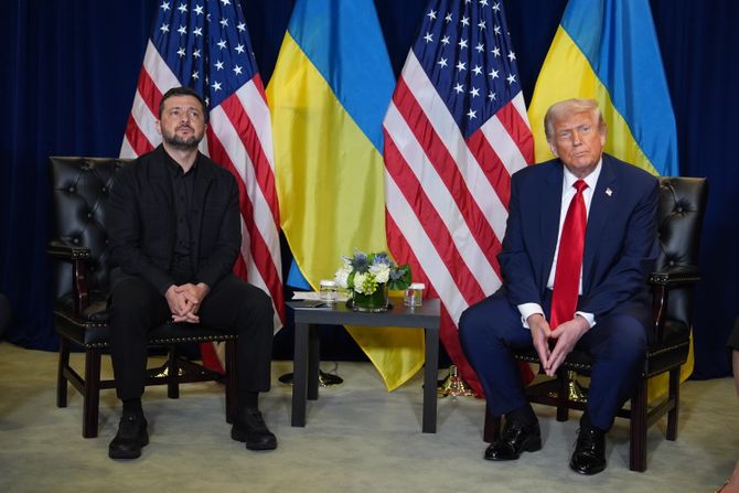 Volodimir Zelenski i Donald Tramp