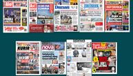 NASLOVNE STRANE SUTRAŠNJIH NOVINA: Prelistavanje štampe za nedelju, 28. septembar 2025. godine