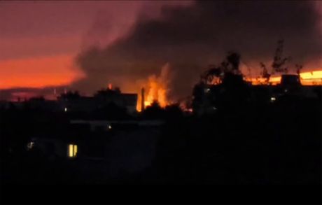 Ruska rafinerija nafte, bombardovanje