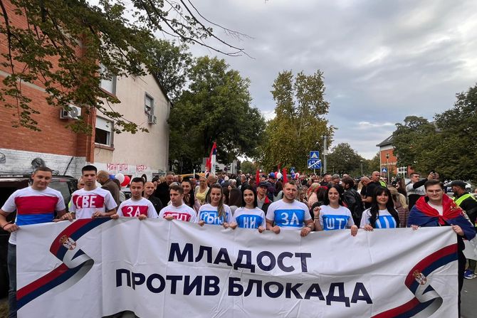 Građani protiv blokada, protest, 28,septembar