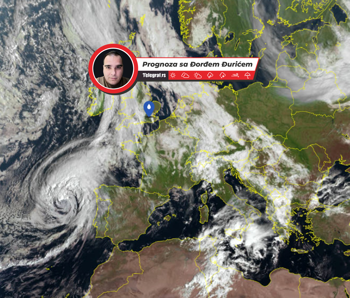 Čak 32! Leto na zapadu, zima na istoku Evrope: U Parizu i Londonu kao usred jula, a u ovoj metropoli veje SNEG