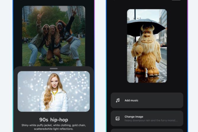 Meta Vibes, AI video feed