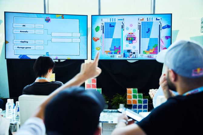 Red Bull Tetris
