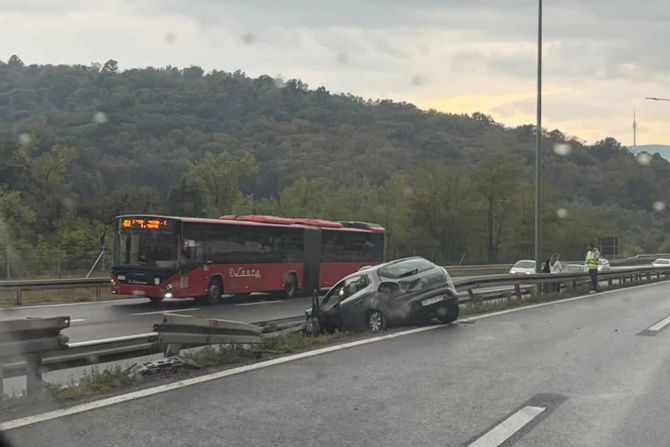 Bubanj Potok, autoput, saobraćajna nesreća