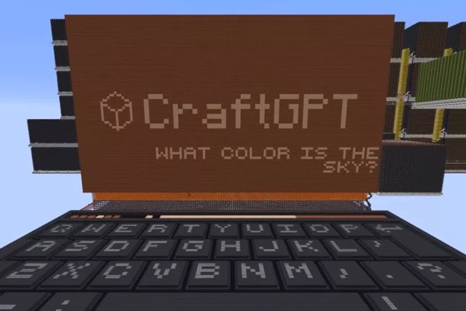 CraftGPT, Minecraft