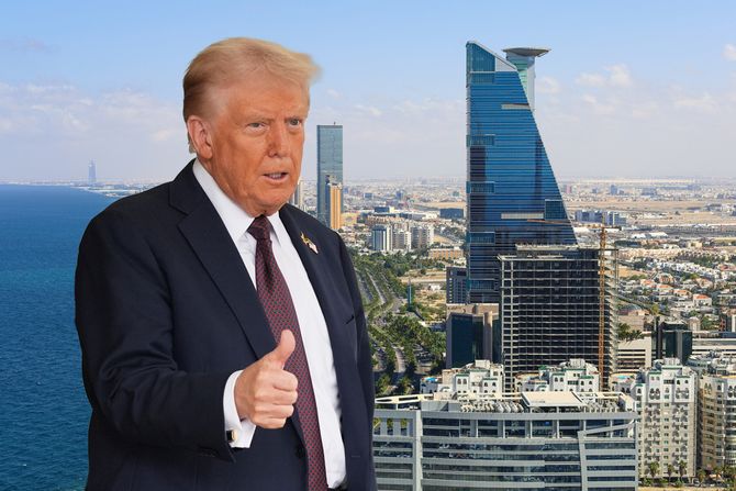Doanald Tramp i Jeddah