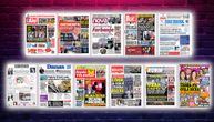 NASLOVNE STRANE DANAŠNJIH NOVINA: Prelistavanje štampe za sredu, 1. oktobar 2025. godine