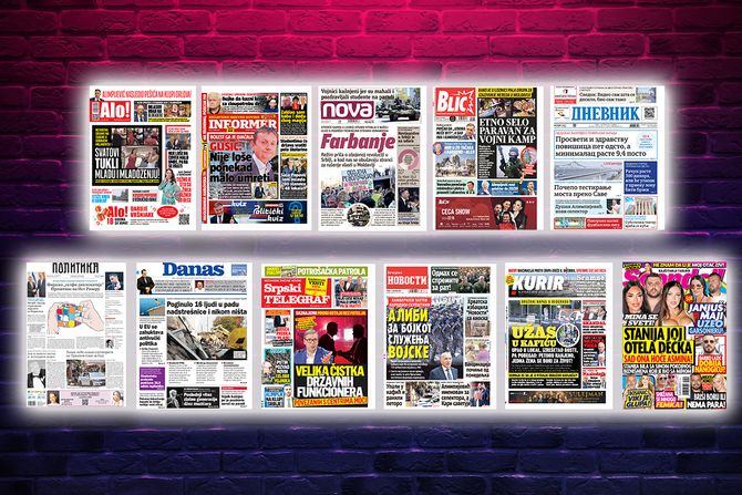 Prelistavanje pregled štampe naslovne strane novine Fičer 2