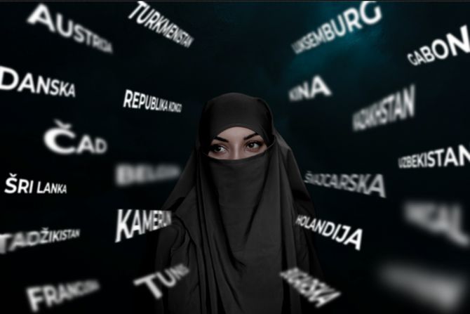 Burka, Hidžab