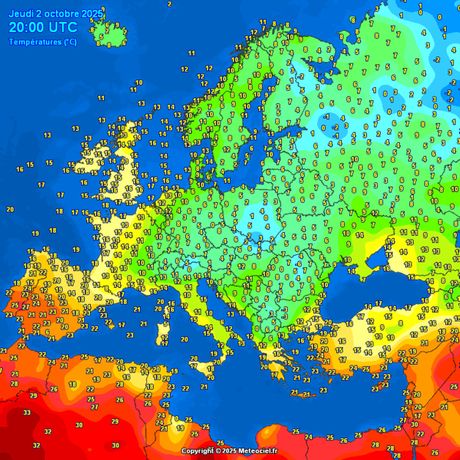 Trenutne temperature vazduha Trenutne temperature vazduha