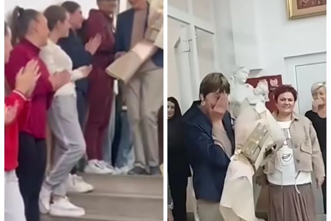 Ispraćaj profesorke u penziju i rođendan