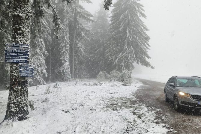 Sneg u Zlatarskom kraju
