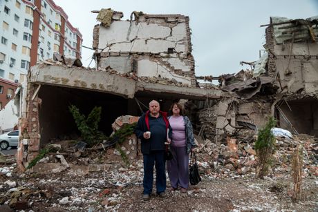 Kijev Ukrajina rat raketa kafić Kijev Ukrajina rat raketa kafić