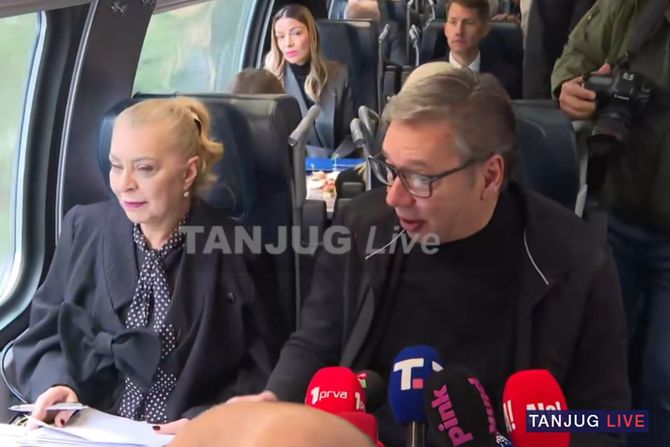 Aleksandar Vučić Treća deonica brze pruge - Novi Sad-Subotica