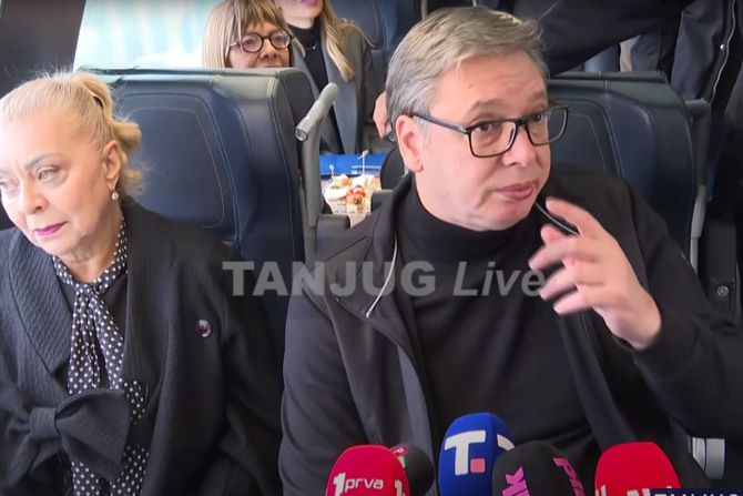 Aleksandar Vučić Treća deonica brze pruge - Novi Sad-Subotica