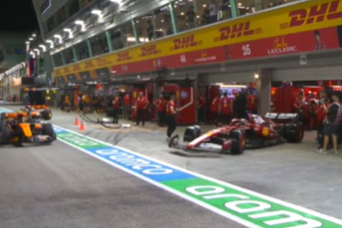 Šarl Lekler i Lando Noris, Formula 1