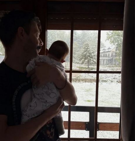Milan Vasić sa naslednikom Milan Vasić sa naslednikom