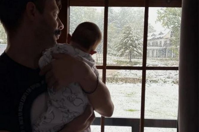 Milan Vasić sa naslednikom Milan Vasić sa naslednikom