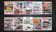 NASLOVNE STRANE SUTRAŠNJIH NOVINA: Prelistavanje štampe za subotu, 4. oktobar 2025. godine