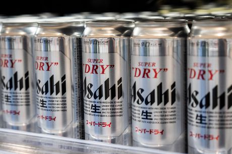 Asahi pivo Japan