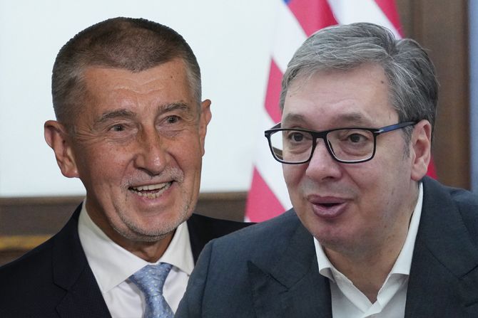 Andrej Babiš, Aleksandar Vučić