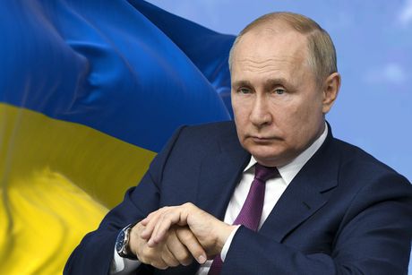 Vladimir Putin,  Ukrajina zastava