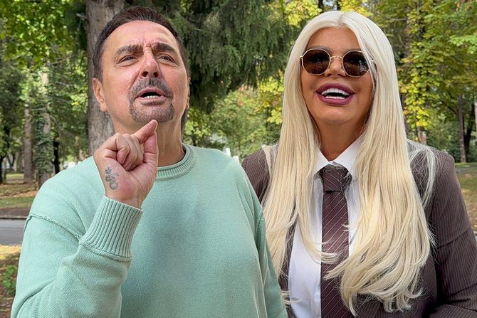 Dragan Kojić Keba i Dara Bubamara