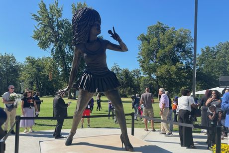 Tina Tarner, statua Tina Tarner, statua
