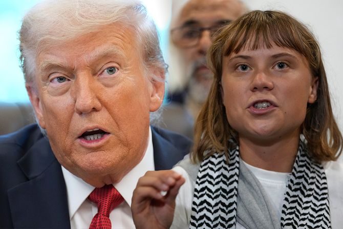 Donald Tramp, Greta Tunberg