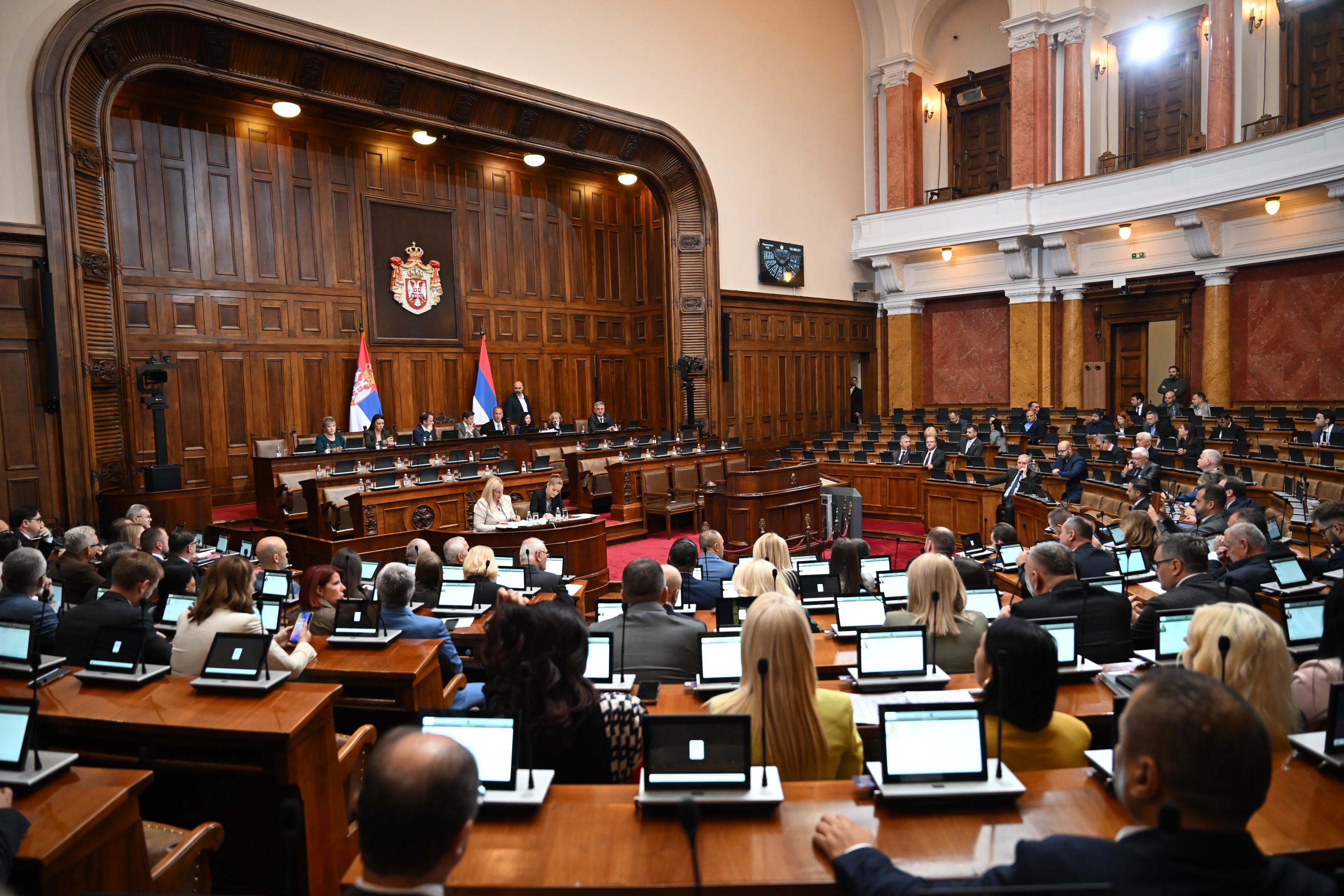 U Skupštini Srbije određena jednočasovna pauza