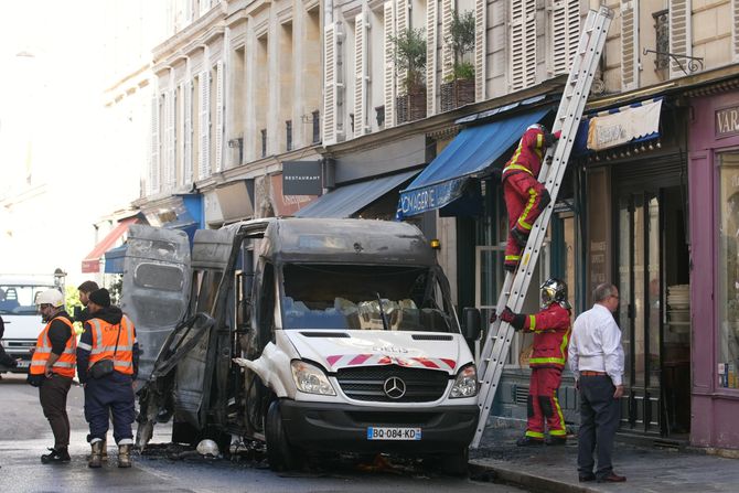 Pariz Francuska eksplozija požar Hotel Matignon Pariz Francuska eksplozija požar Hotel Matignon