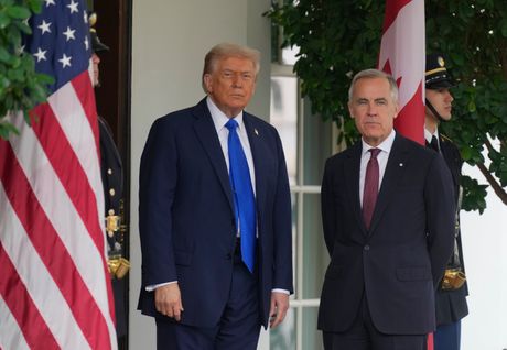 Donald Tramp i Mark Carney Donald Tramp i Mark Carney