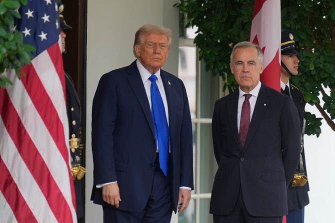 Donald Tramp i Mark Carney